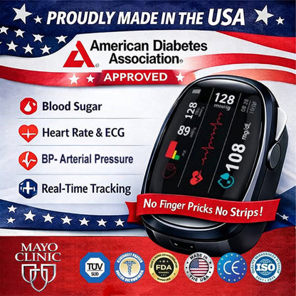 🔥 Limited Stock Remaining – Final Hour! 🏆 TIWORLD™ AI Smart Glucose Monitor Advanced 12-in-1 Health Tracking Technology